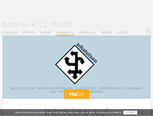 Tablet Screenshot of dominikleitner.com